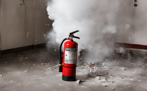 fire extinguisher explode